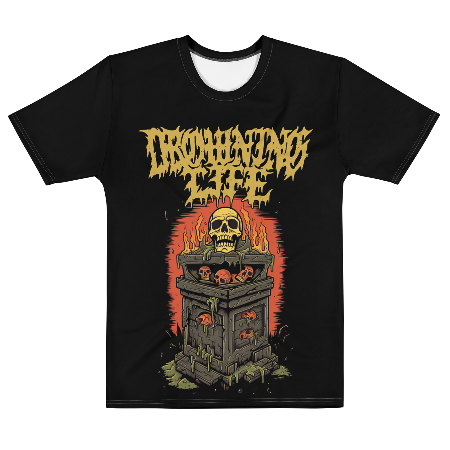 Drowning Life "Fractured Skulls" - Men's t-shirt