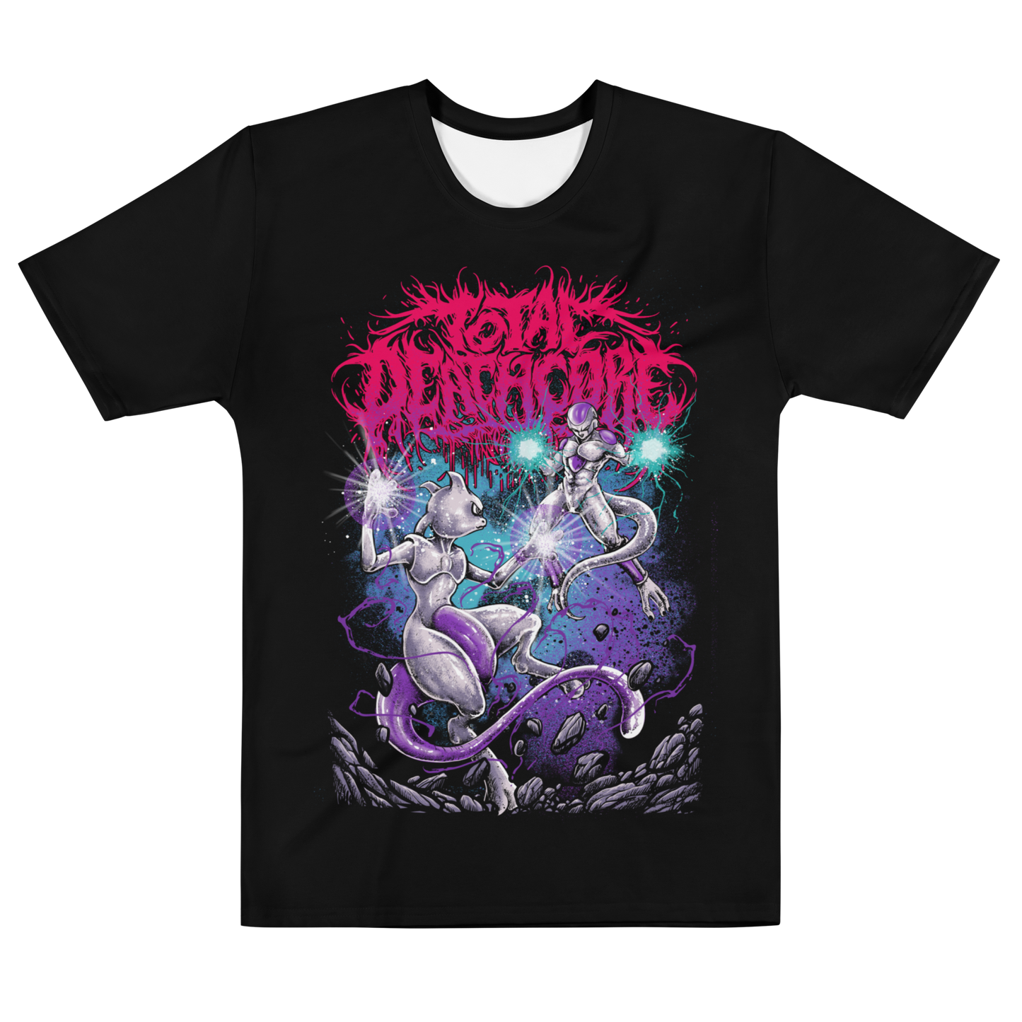 Total Deathcore "Midnight Clash: Villain Showdown" - Men's t-shirt