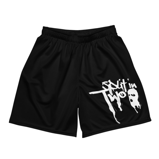 Split In Two "The Logo" - Unisex mesh shorts