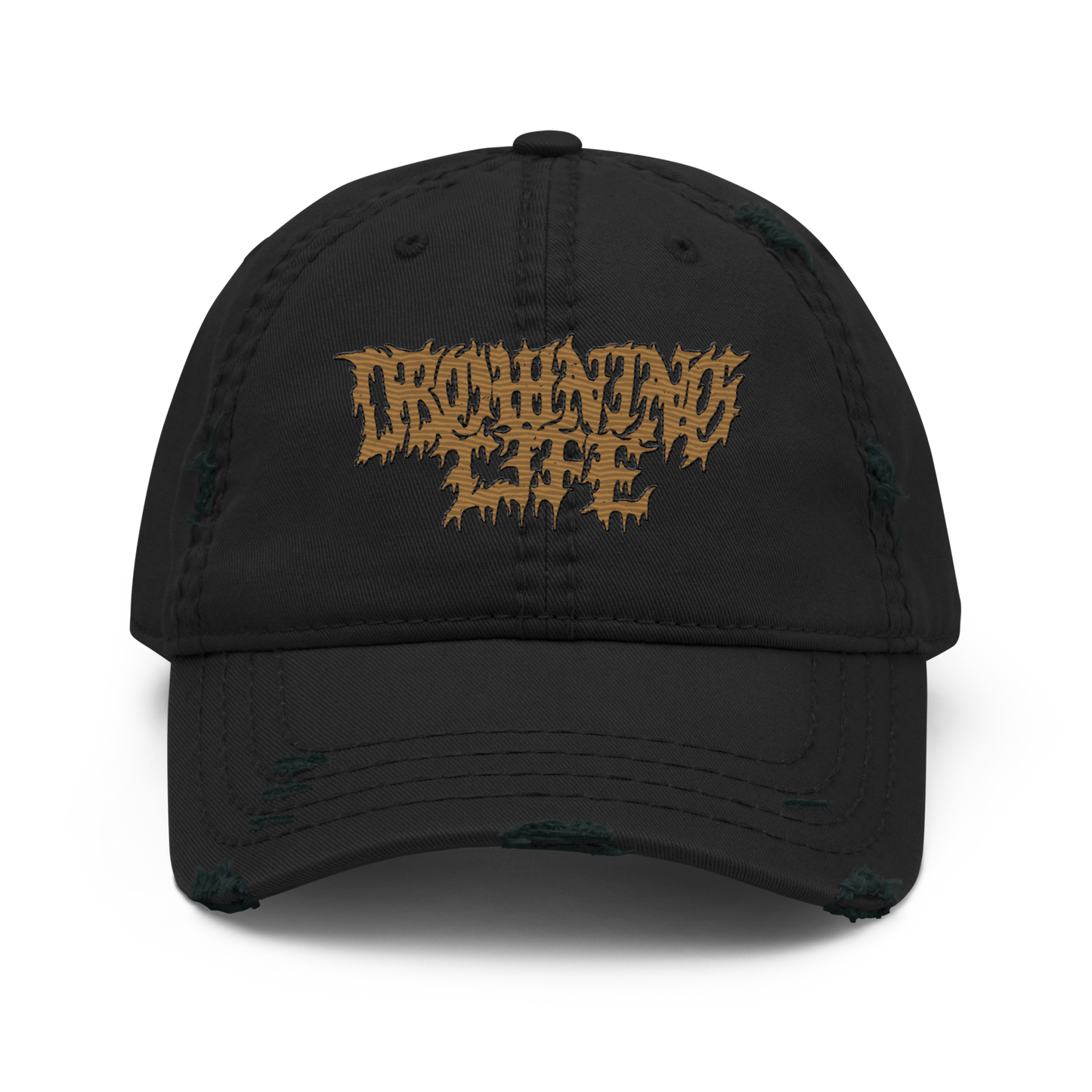 Drowning Life "Logo" - Distressed Dad Hat