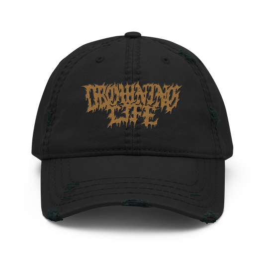 Drowning Life "Logo" - Distressed Dad Hat