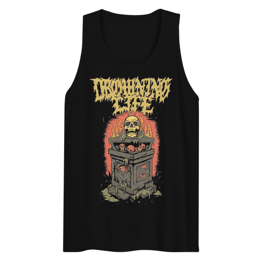 Drowning Life "Fractured Skulls" - Men’s premium tank top