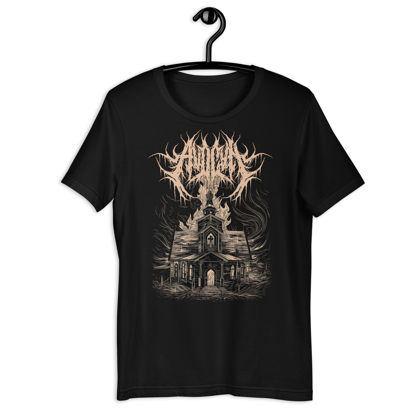 Avocyn "Burning Church" - Unisex t-shirt
