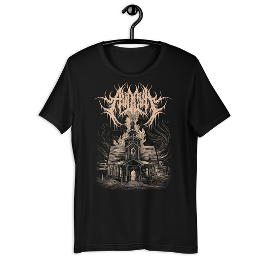Avocyn "Burning Church" - Unisex t-shirt
