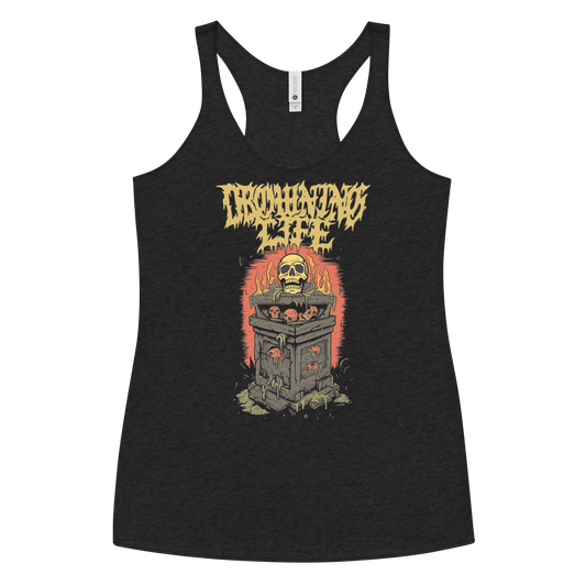 Drowning Life "Fractured Skulls" - Women's Racerback Tank