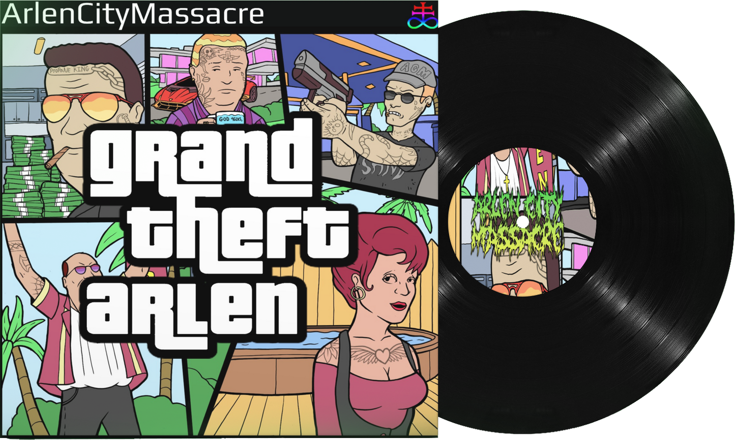 Arlen City Massacre - Grand Theft Arlen (VINYL)