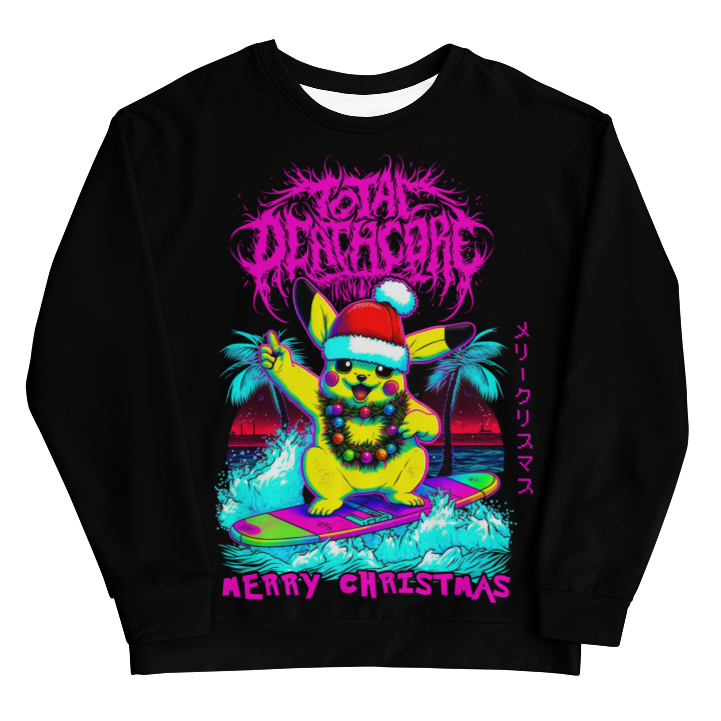 Total Deathcore "Surfs Up Xmas" - Unisex Sweatshirt