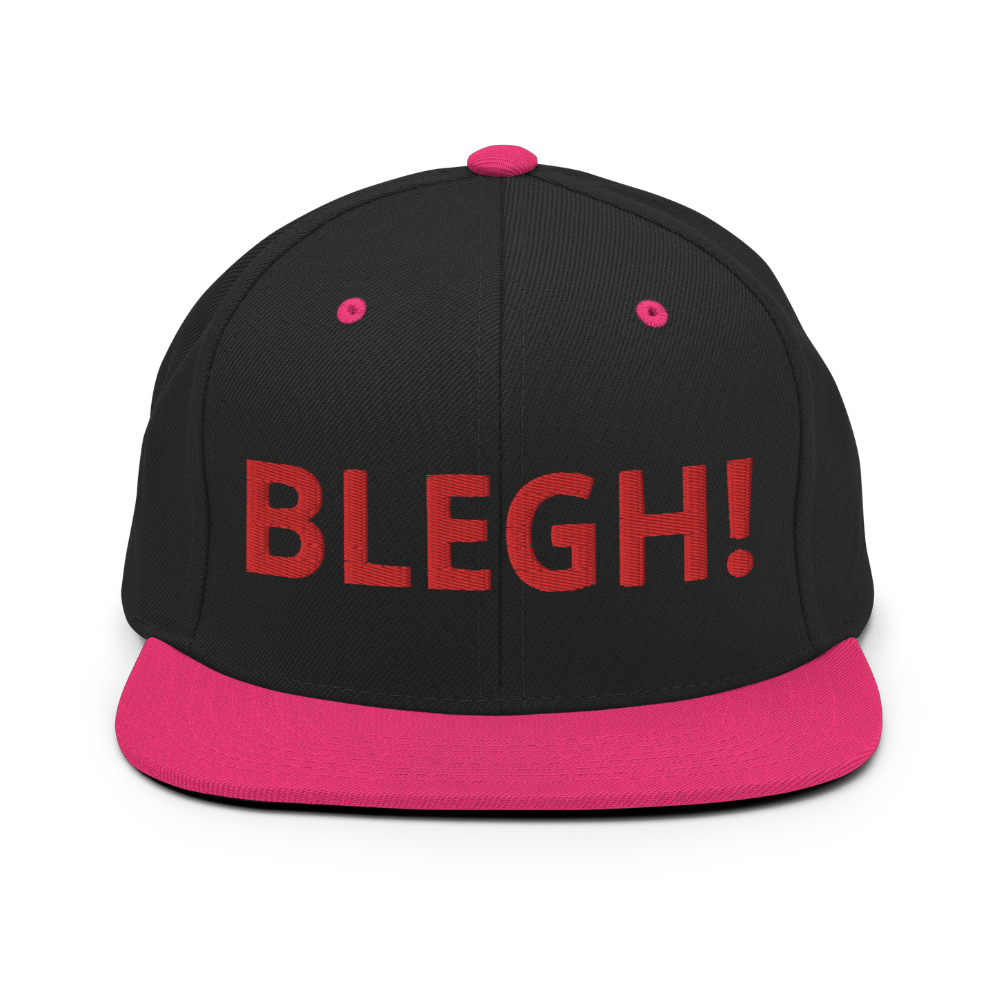 "Blegh" - Snapback Hat
