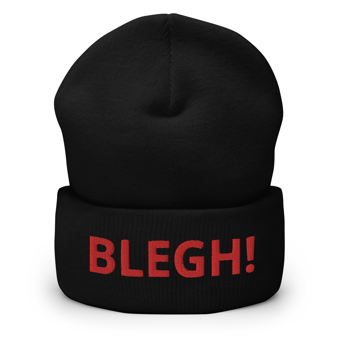 "Blegh" - Cuffed Beanie