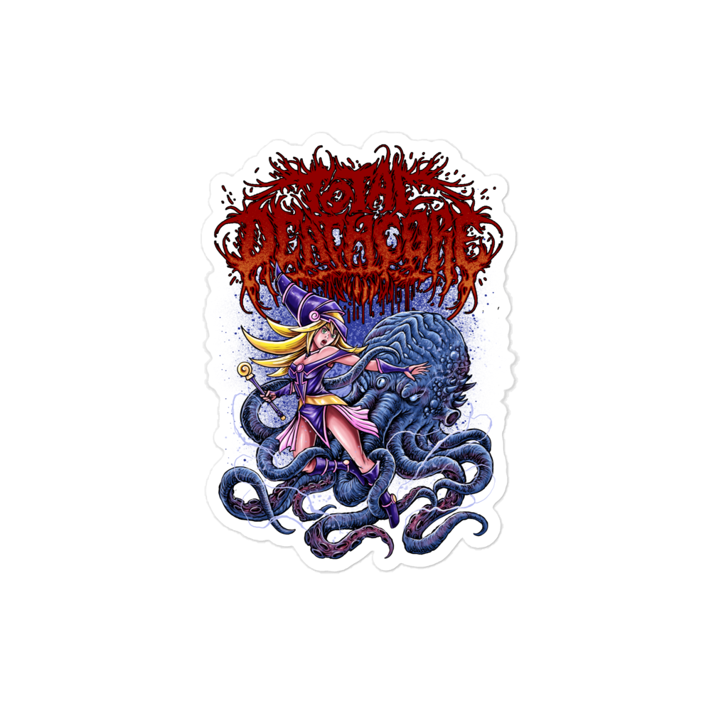 Total Deathcore "Magic Tentacles" - Bubble-free stickers