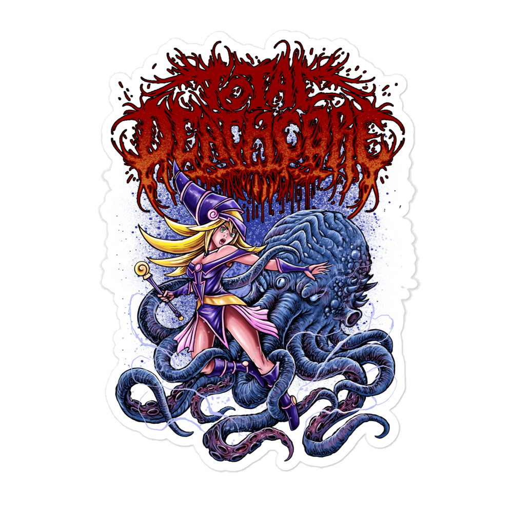 Total Deathcore "Magic Tentacles" - Bubble-free stickers