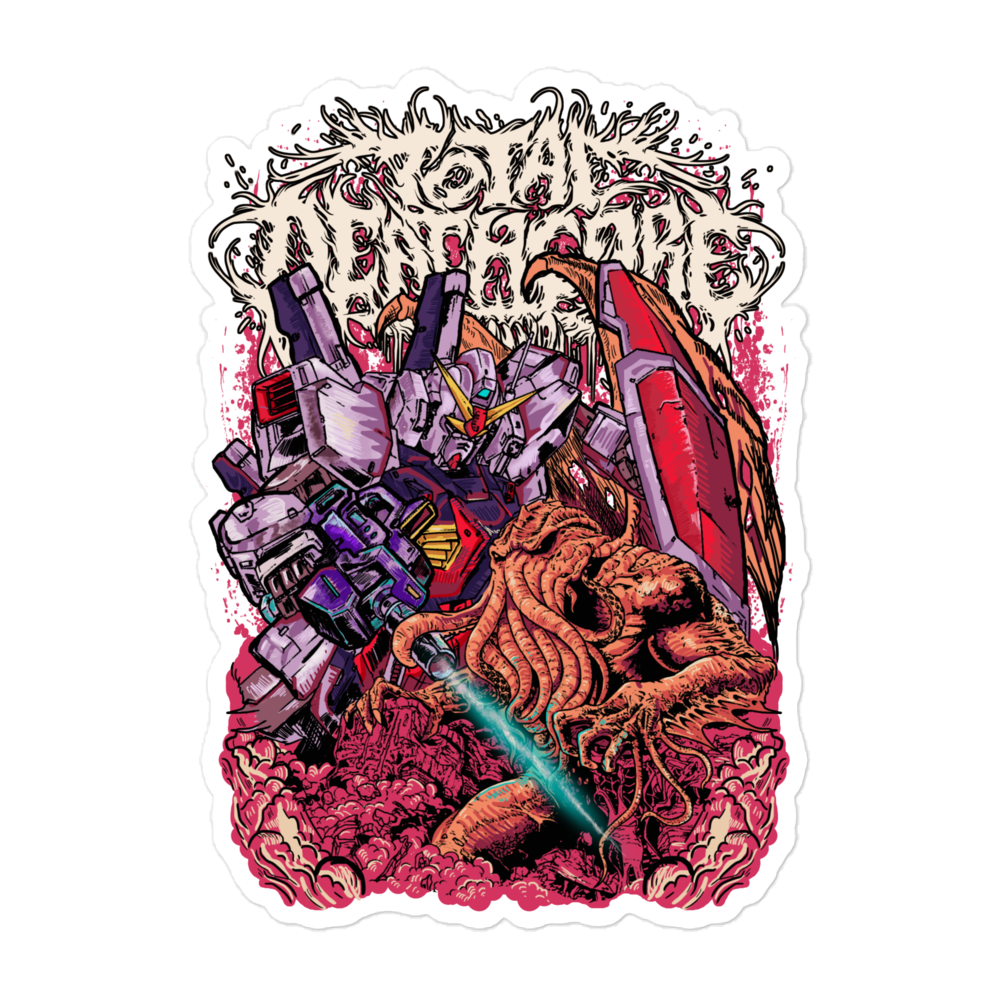 Total Deathcore "Final Fight" - Bubble-free stickers