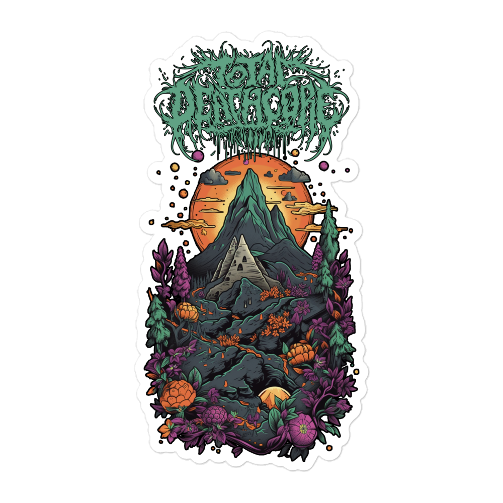 Total Deathcore "Landscape" - Bubble-free stickers