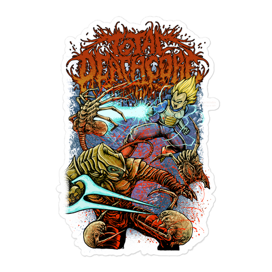 Total Deathcore "Fight For Your Life Villains" - Bubble-free stickers