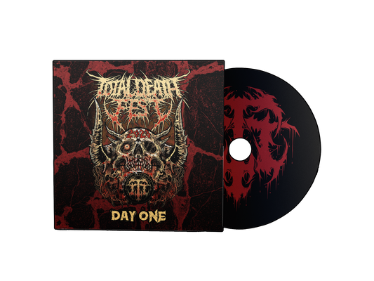Total Deathcore's "Total Death Fest Day 1" Exclusive Limited Edition Compilation CD | Metalcore, Deathcore, Hardcore Music