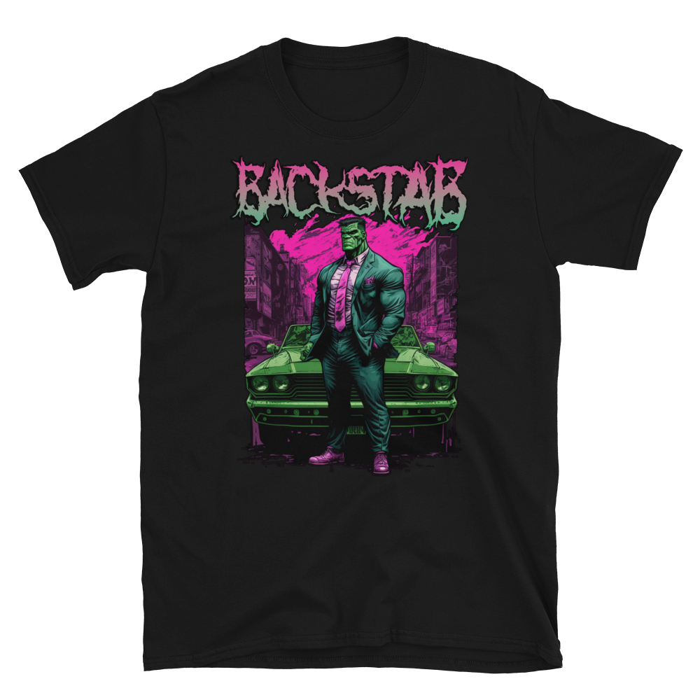 Backstab "Hustle" - Short-Sleeve Unisex T-Shirt