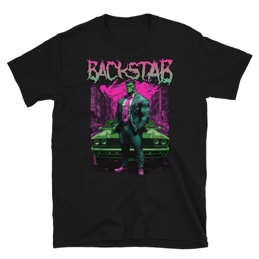Backstab "Hustle" - Short-Sleeve Unisex T-Shirt
