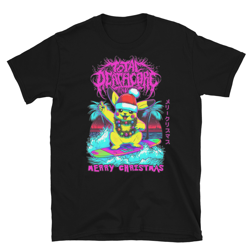 Total Deathcore "Surfs Up Xmas" - Short-Sleeve Unisex T-Shirt