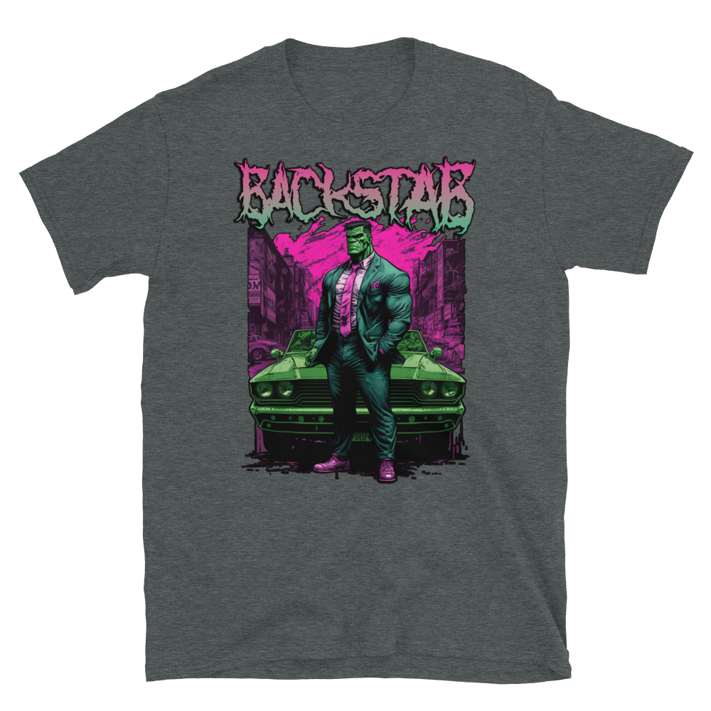 Backstab "Hustle" - Short-Sleeve Unisex T-Shirt