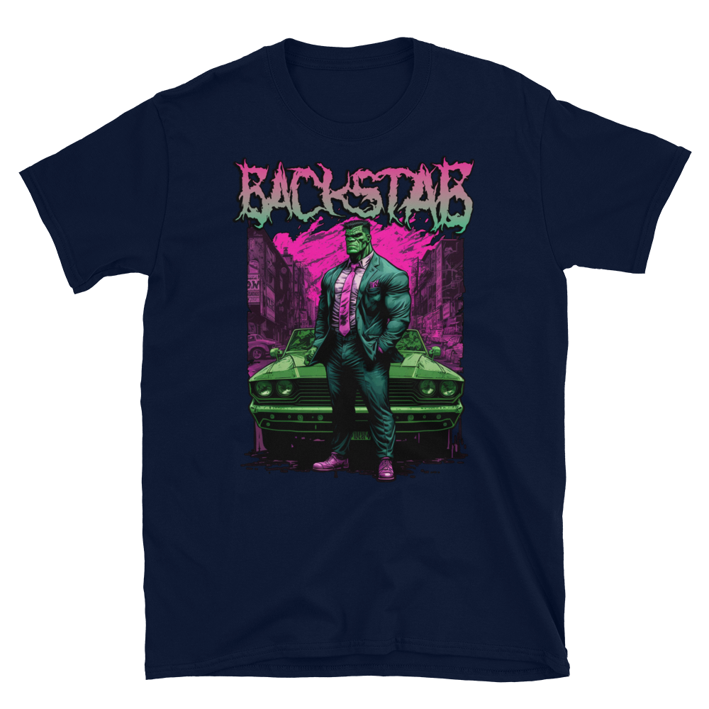 Backstab "Hustle" - Short-Sleeve Unisex T-Shirt