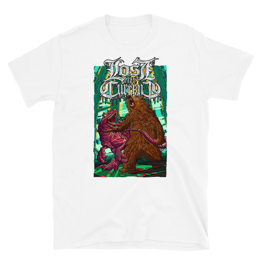 Lost In The Current "Raptor Vs Bear" - Short-Sleeve Unisex T-Shirt