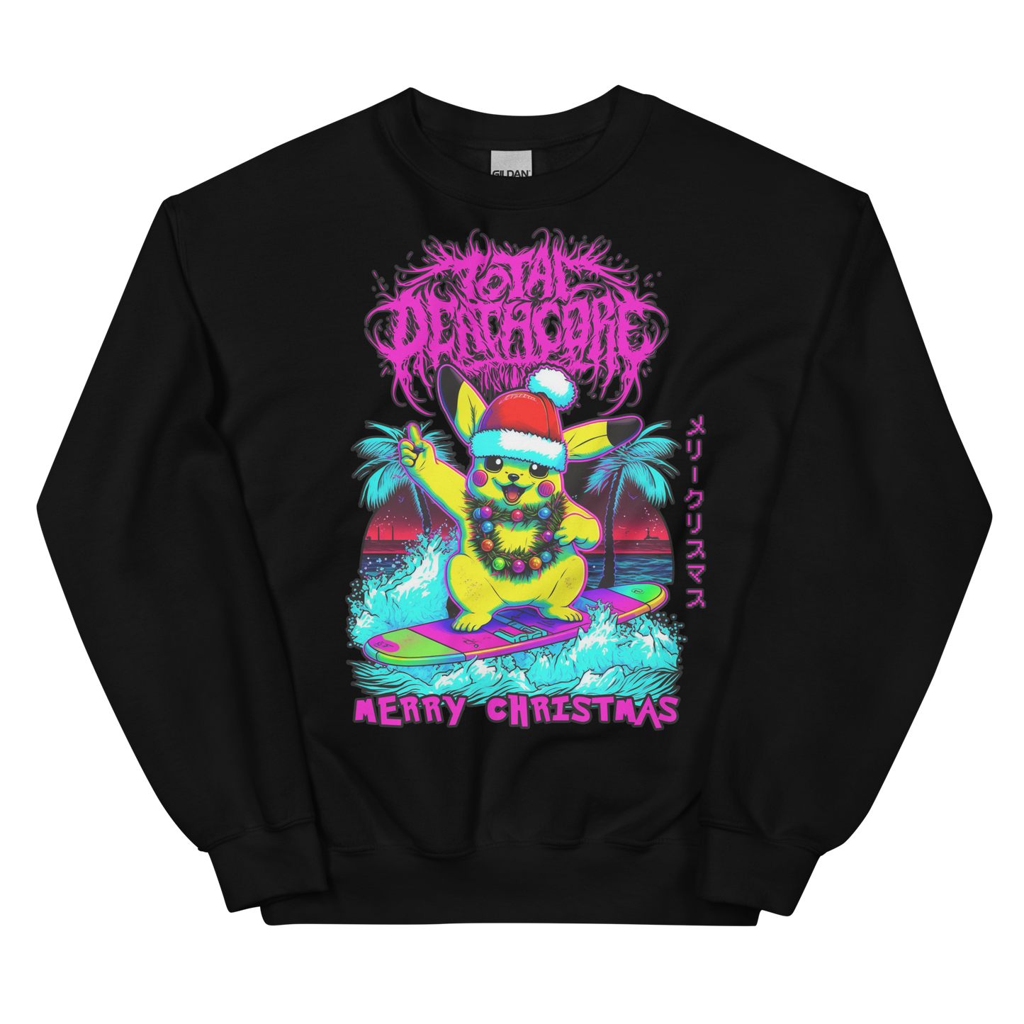 Total Deathcore "Surfs Up Xmas" - Unisex Sweatshirt