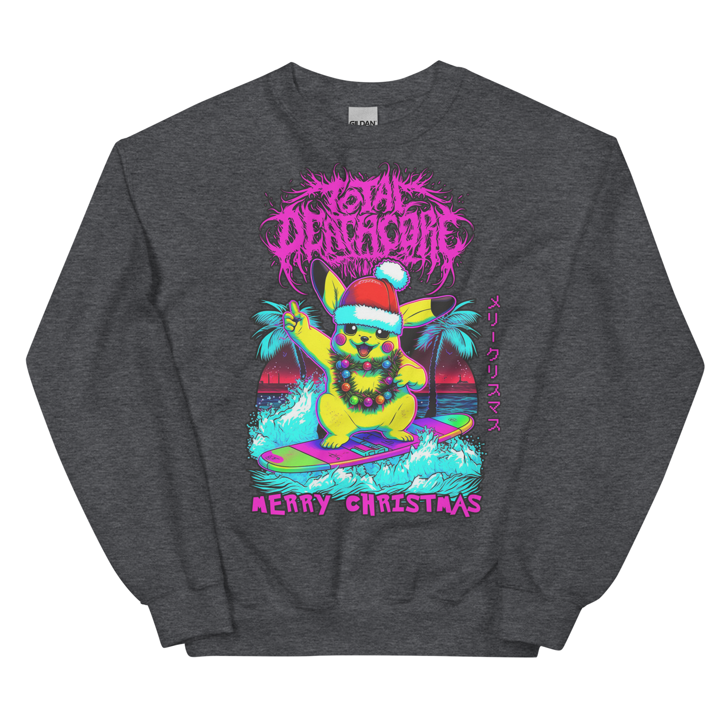 Total Deathcore "Surfs Up Xmas" - Unisex Sweatshirt