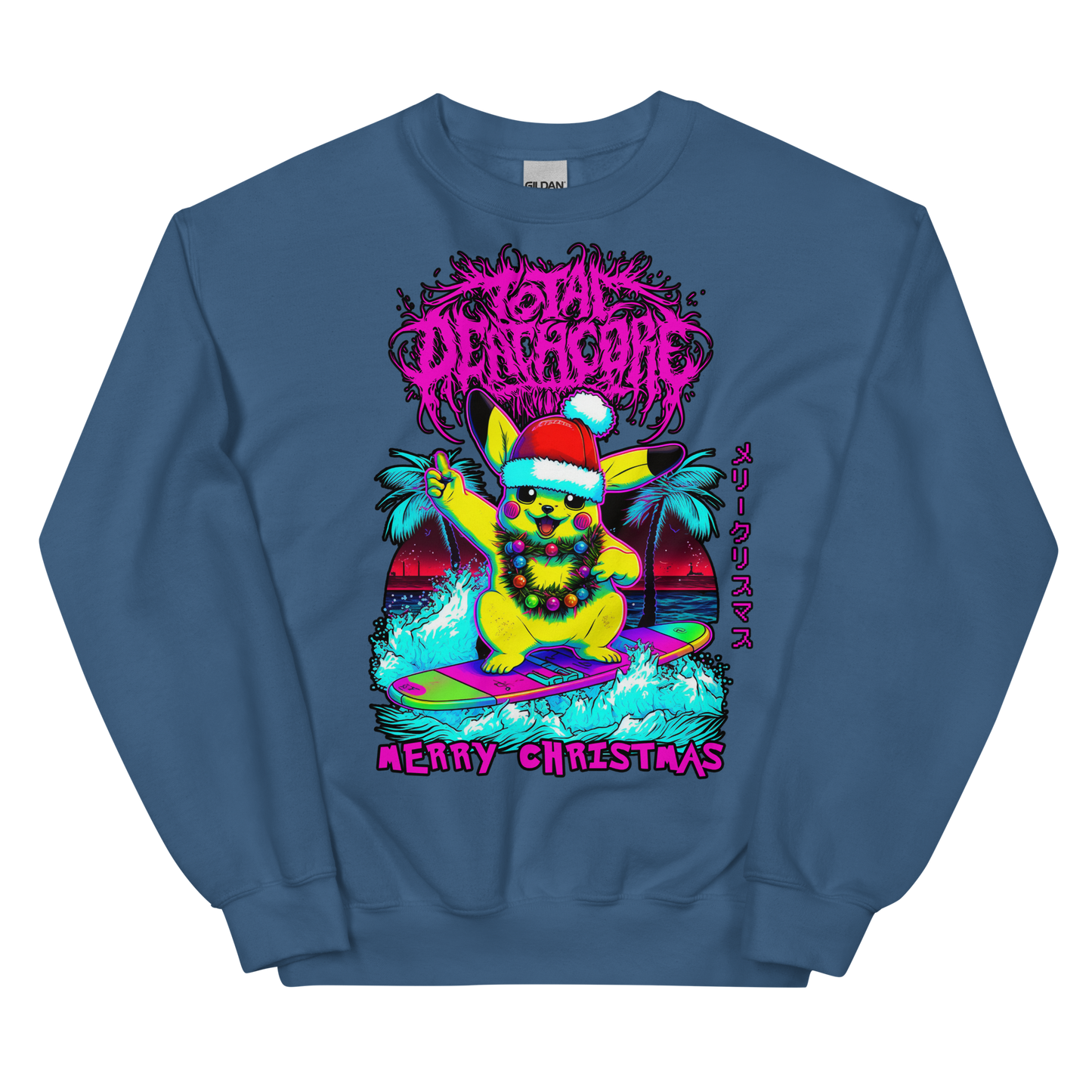 Total Deathcore "Surfs Up Xmas" - Unisex Sweatshirt