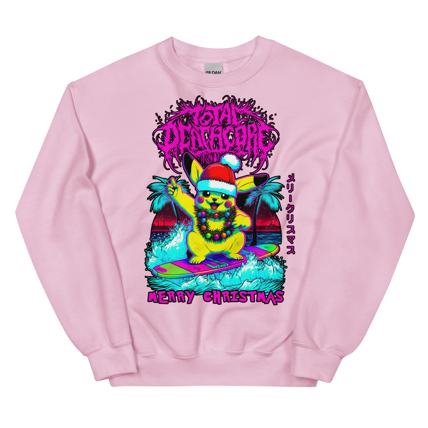 Total Deathcore "Surfs Up Xmas" - Unisex Sweatshirt