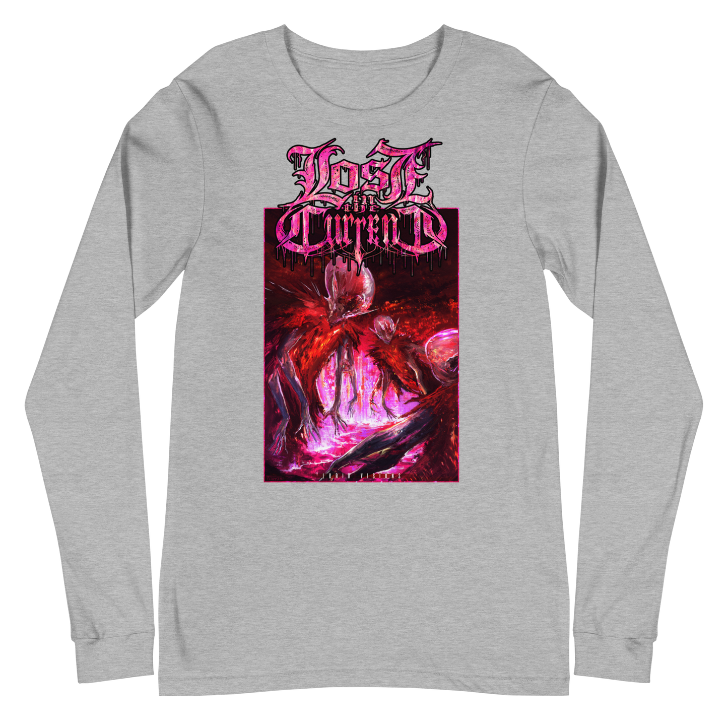 Lost In The Current "Lurid Visions" - Unisex Long Sleeve Tee