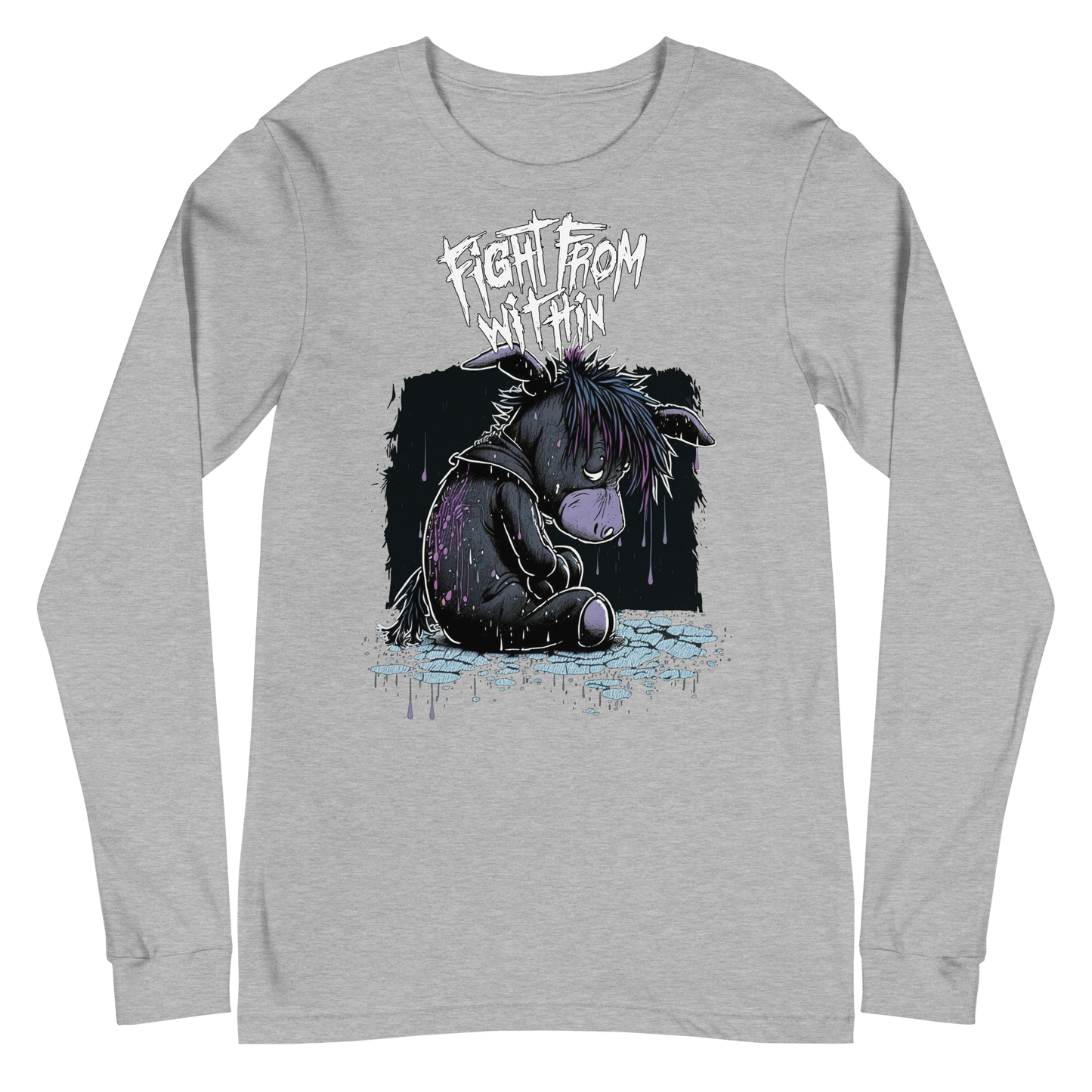 Fight From Within "Depression" - Unisex Long Sleeve Tee