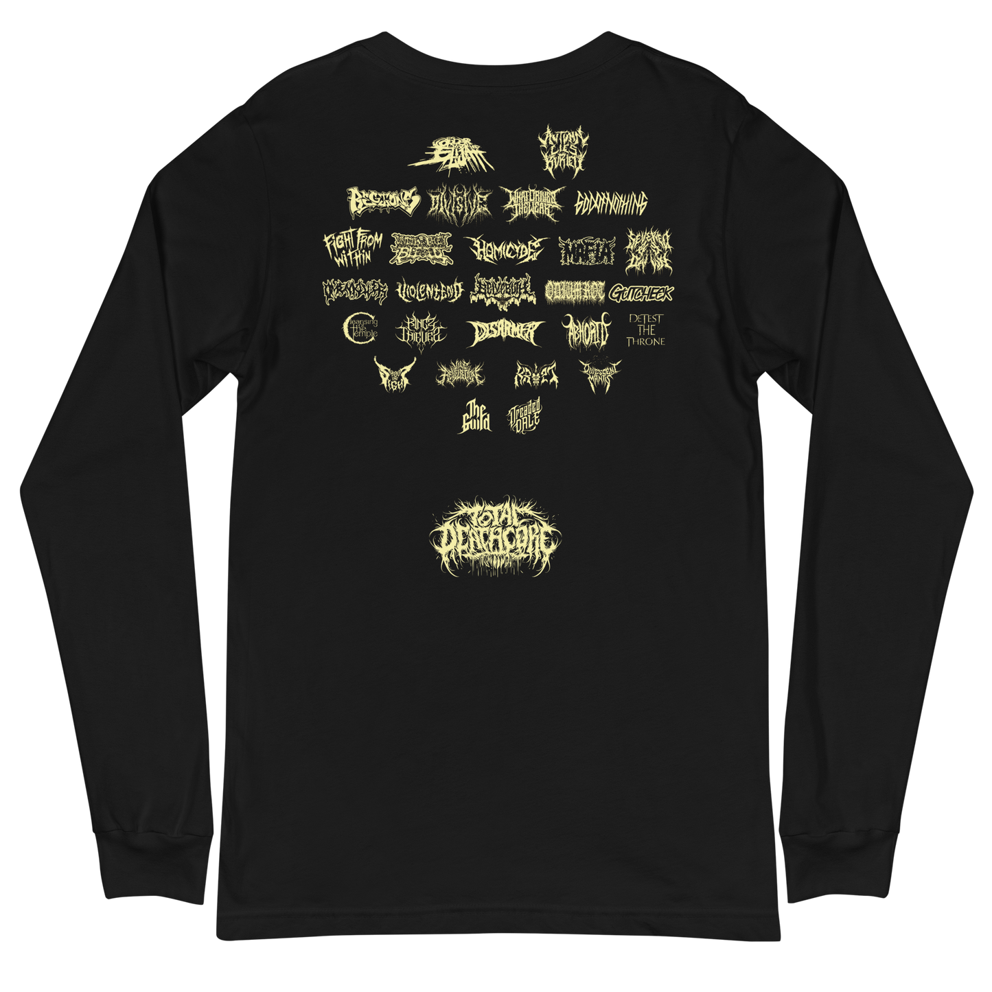 Total Death Fest Ground Zero 2023 - Unisex Long Sleeve Tee