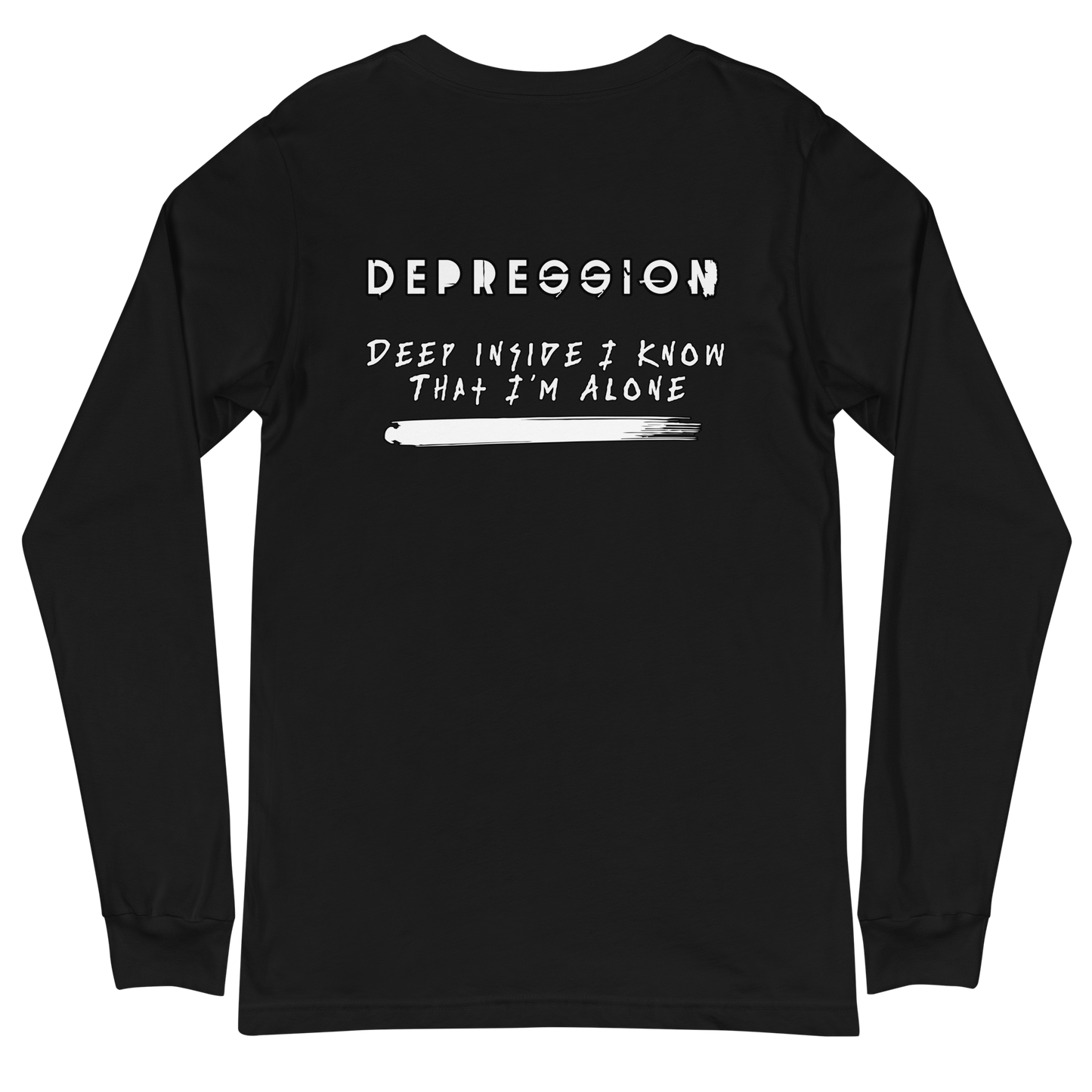 Fight From Within "Depression" - Unisex Long Sleeve Tee