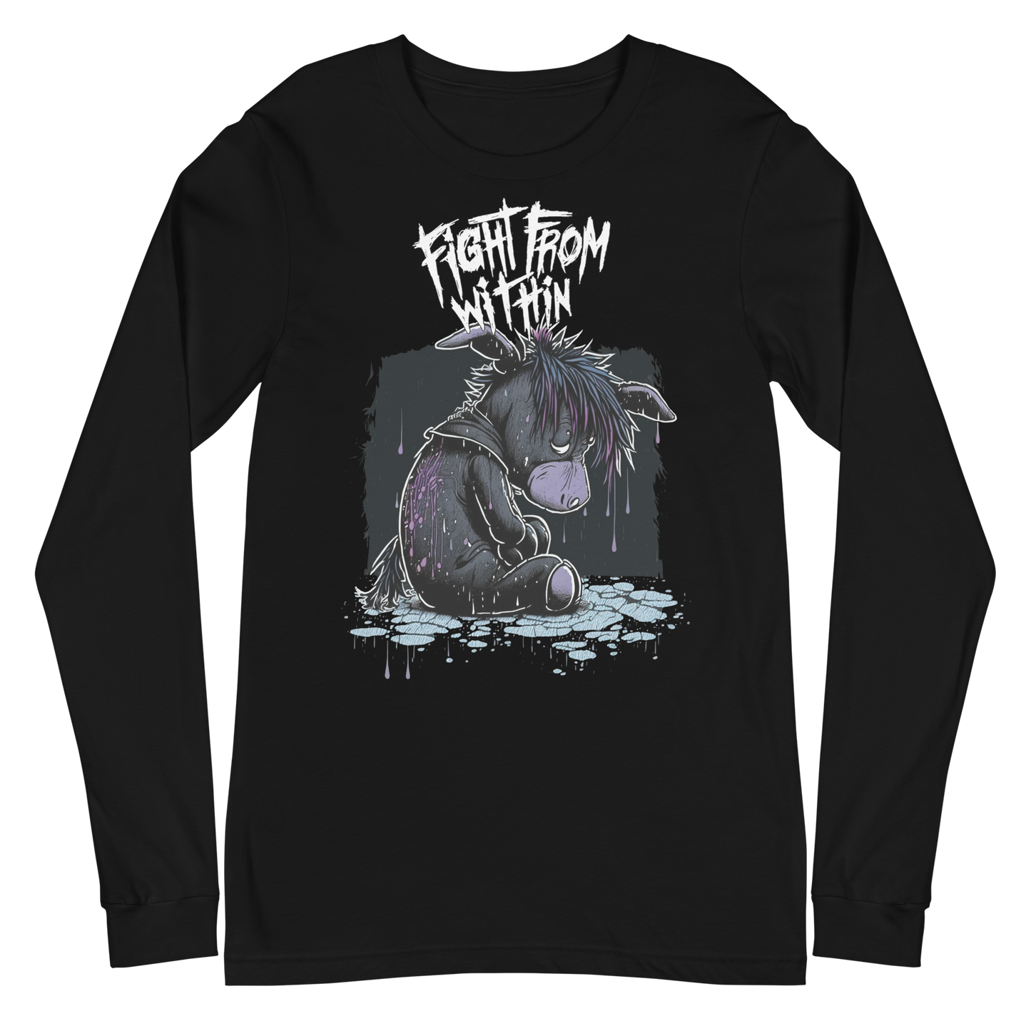 Fight From Within "Depression" - Unisex Long Sleeve Tee