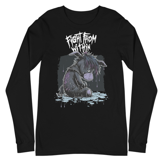 Fight From Within "Depression" - Unisex Long Sleeve Tee