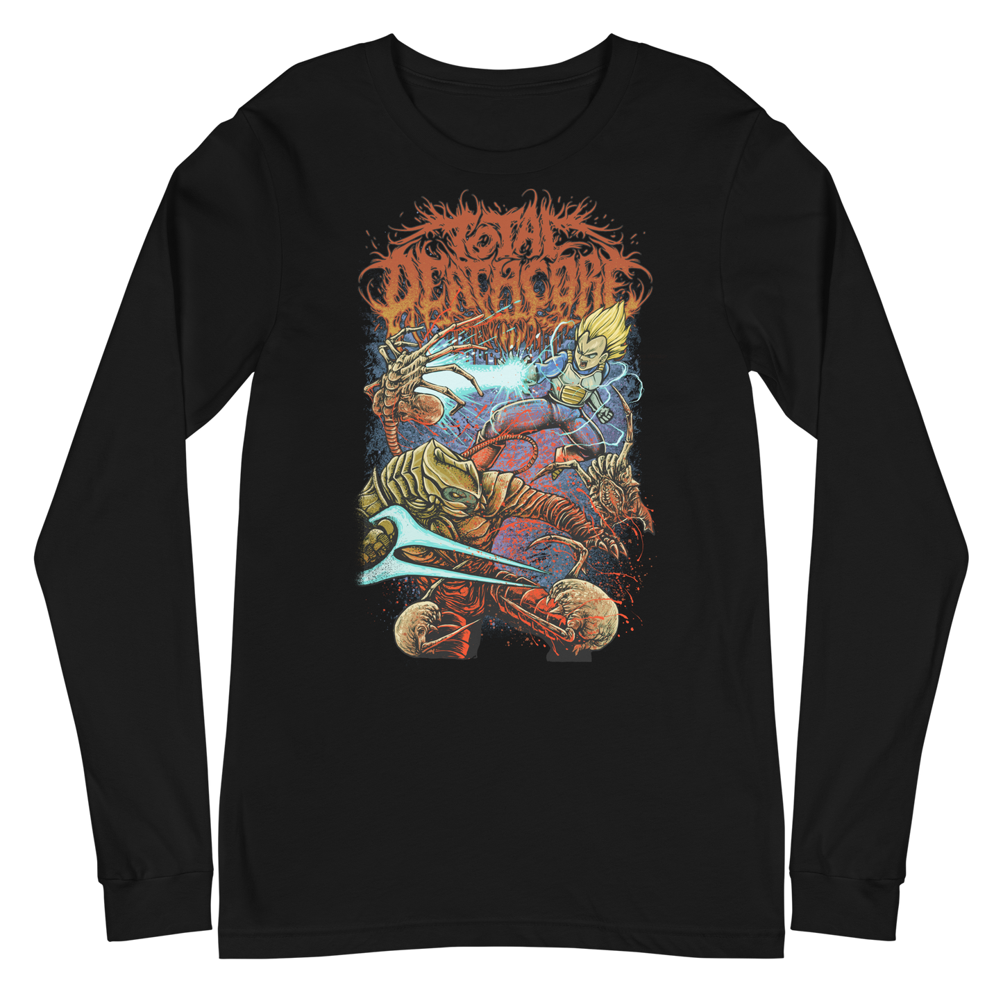 Total Deathcore "Fight For Your Life Villains" - Unisex Long Sleeve Tee