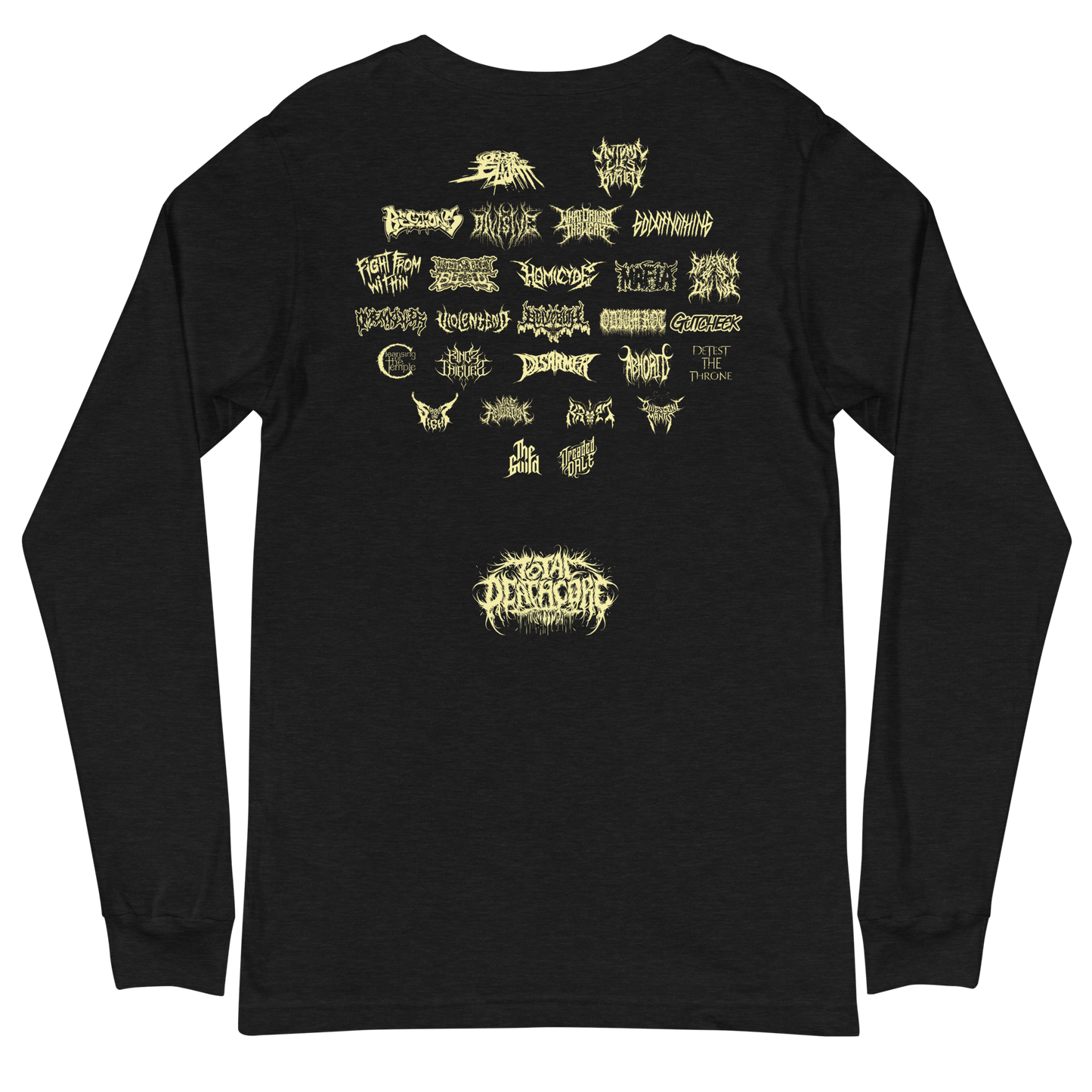 Total Death Fest Ground Zero 2023 - Unisex Long Sleeve Tee