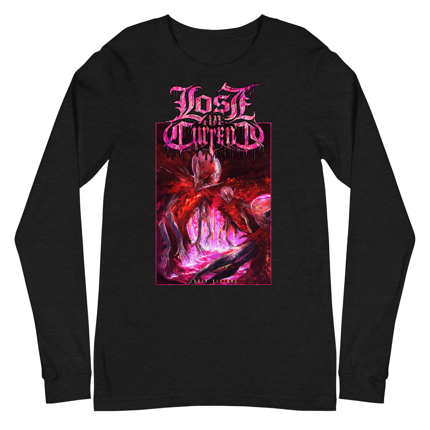 Lost In The Current "Lurid Visions" - Unisex Long Sleeve Tee