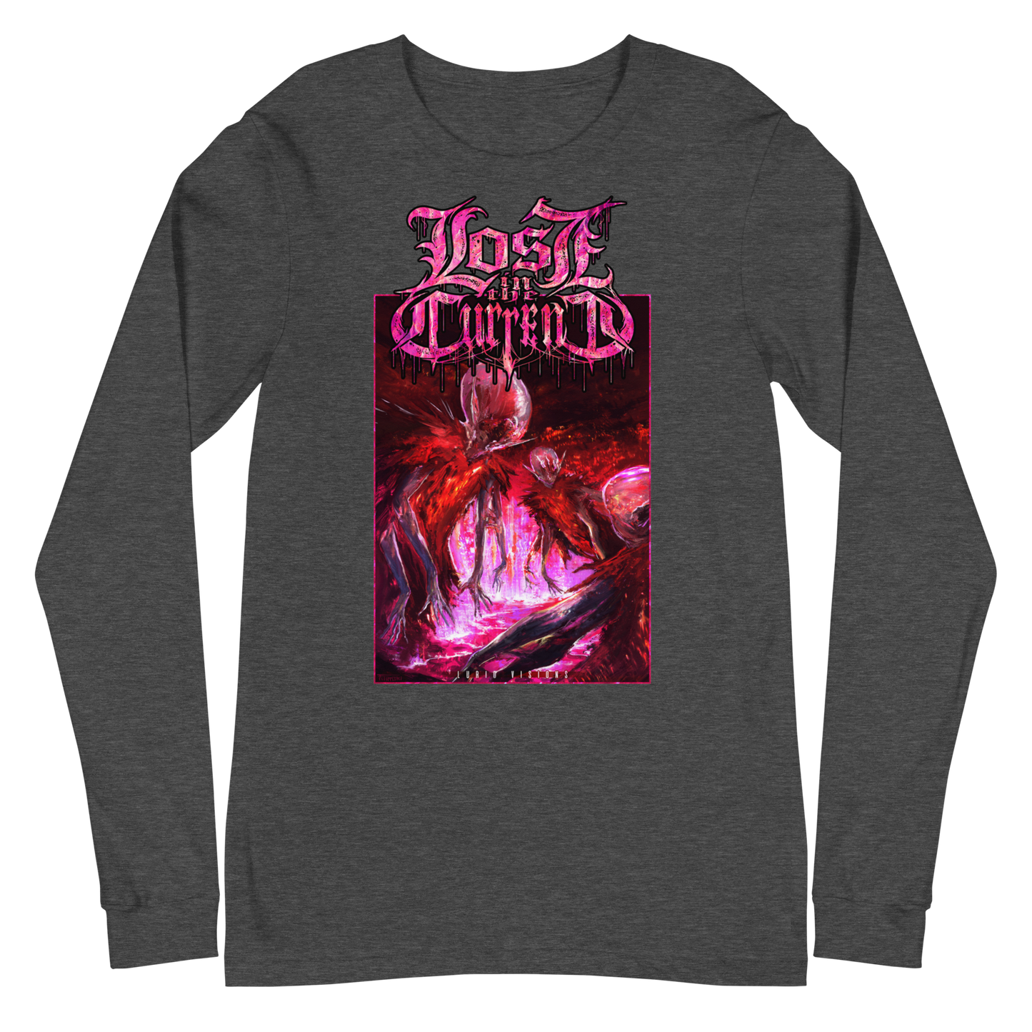 Lost In The Current "Lurid Visions" - Unisex Long Sleeve Tee