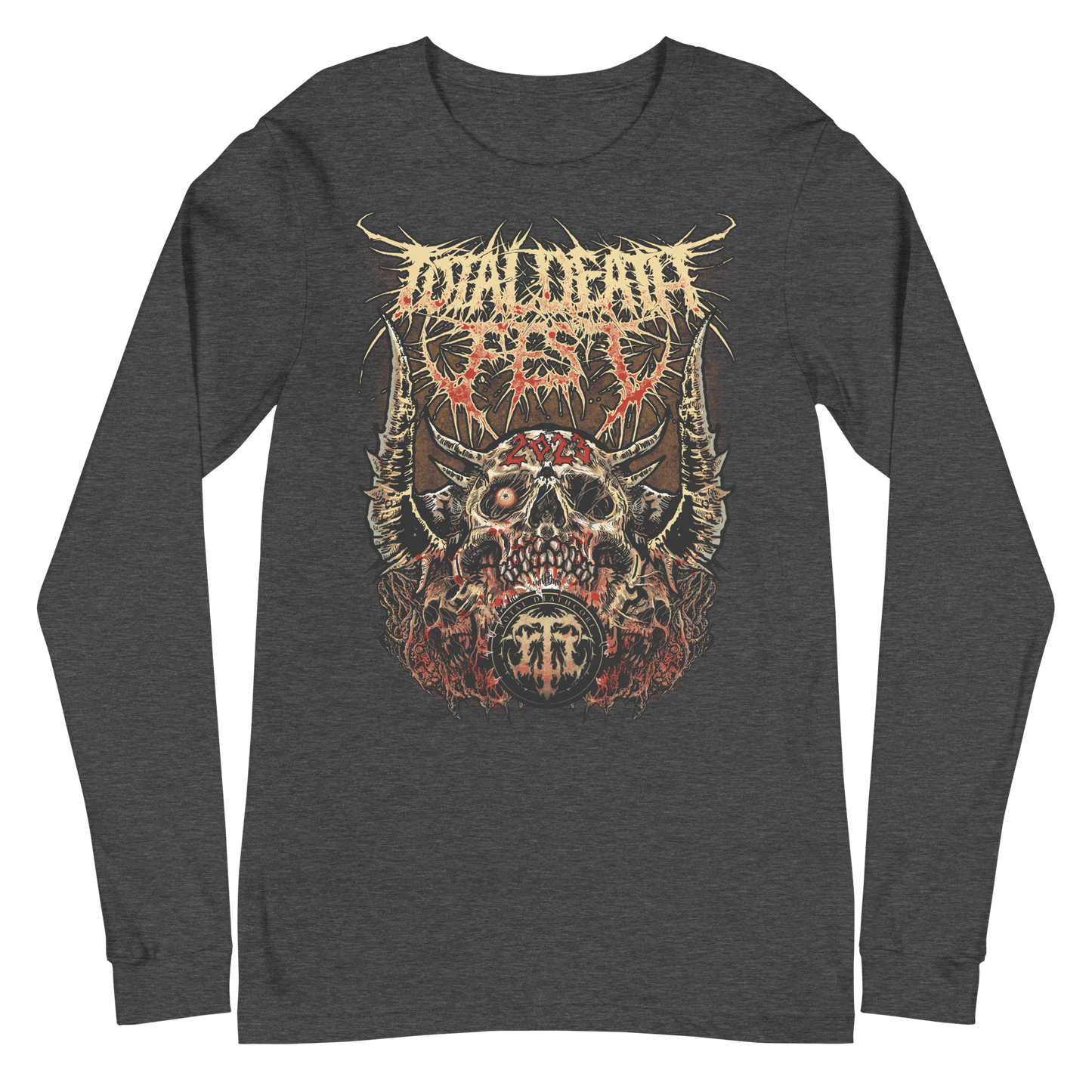 Total Death Fest Ground Zero 2023 - Unisex Long Sleeve Tee