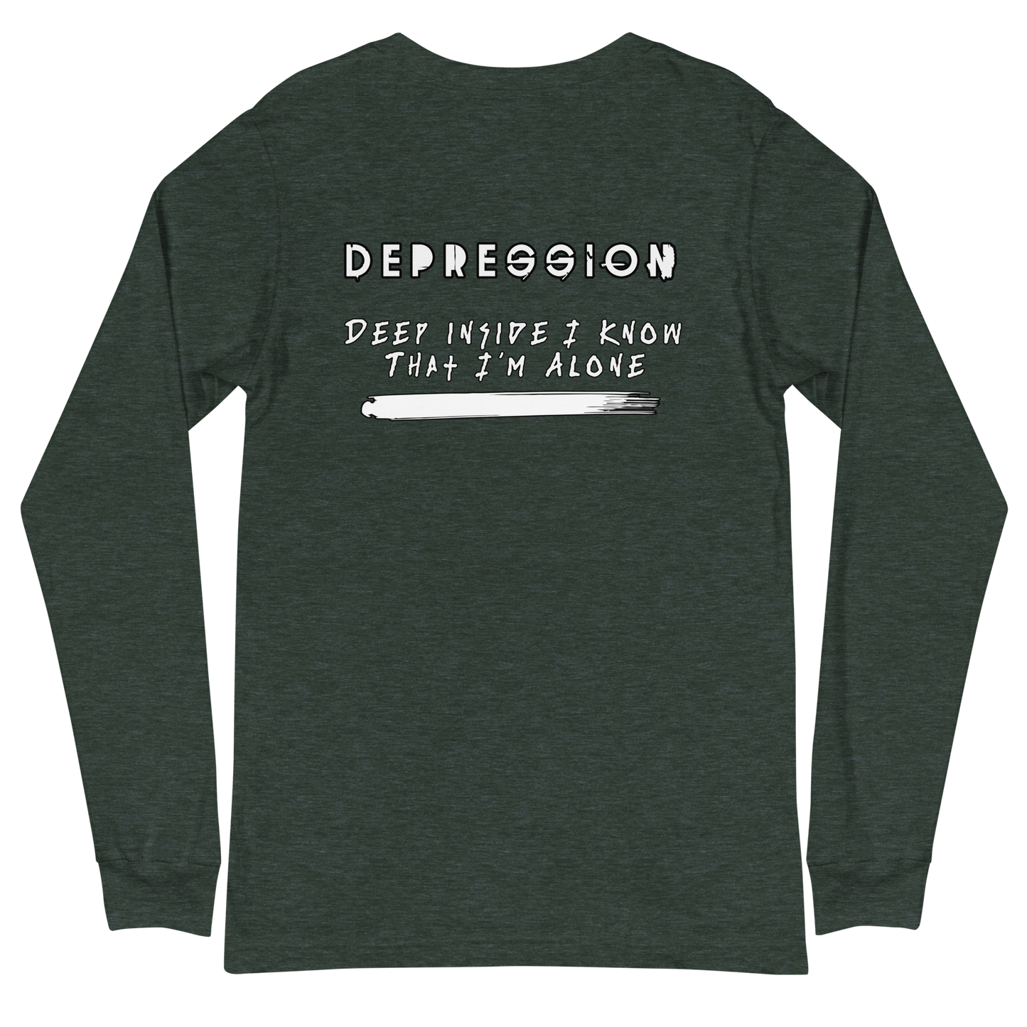 Fight From Within "Depression" - Unisex Long Sleeve Tee