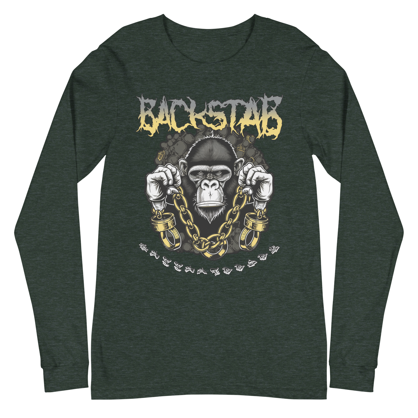 Backstab "Bottomfeeder" - Unisex Long Sleeve Tee