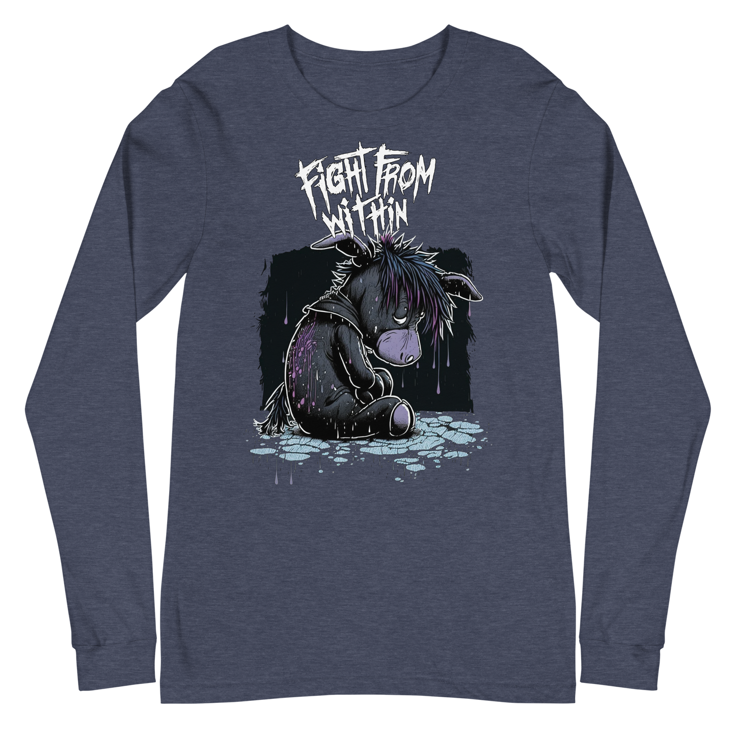 Fight From Within "Depression" - Unisex Long Sleeve Tee