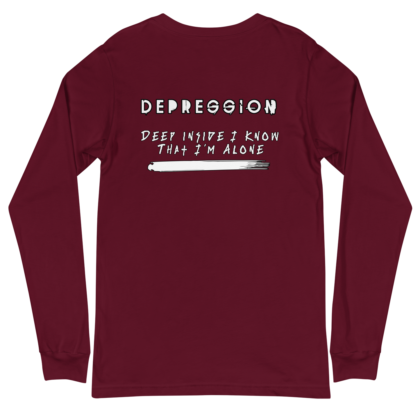 Fight From Within "Depression" - Unisex Long Sleeve Tee