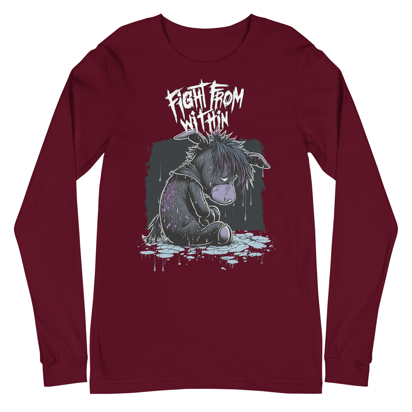 Fight From Within "Depression" - Unisex Long Sleeve Tee