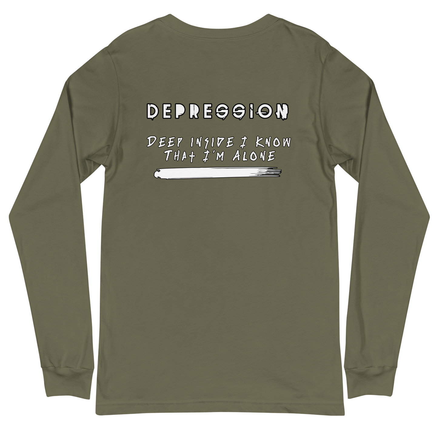 Fight From Within "Depression" - Unisex Long Sleeve Tee