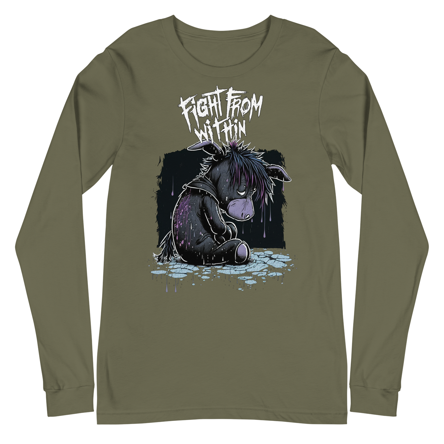 Fight From Within "Depression" - Unisex Long Sleeve Tee