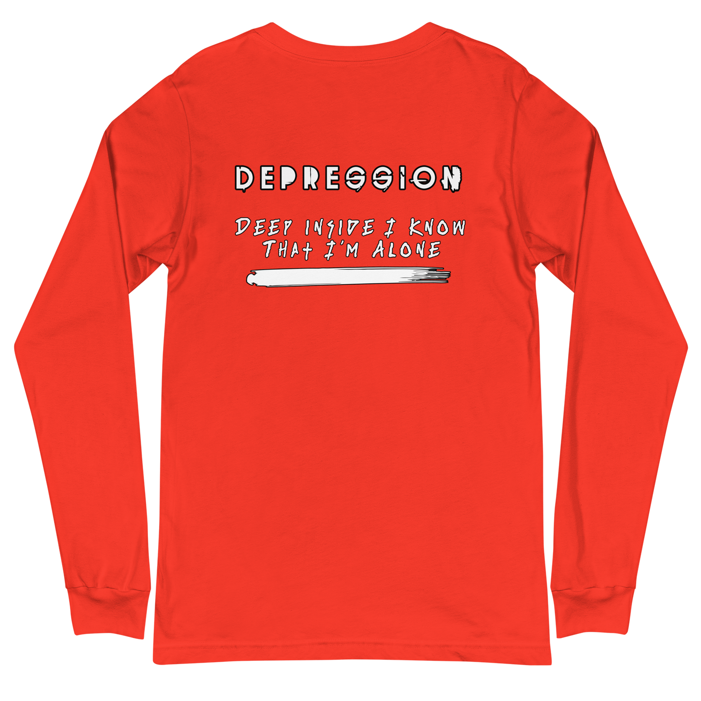 Fight From Within "Depression" - Unisex Long Sleeve Tee