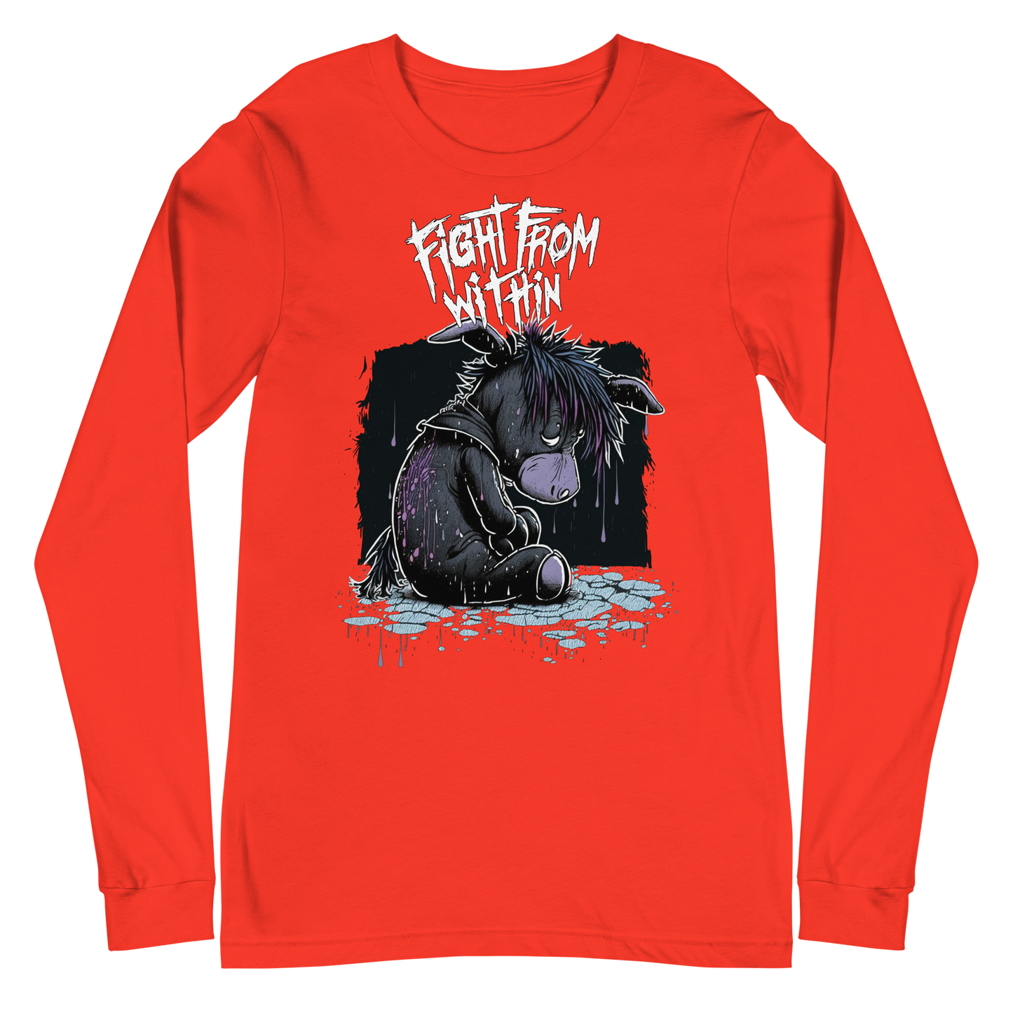 Fight From Within "Depression" - Unisex Long Sleeve Tee