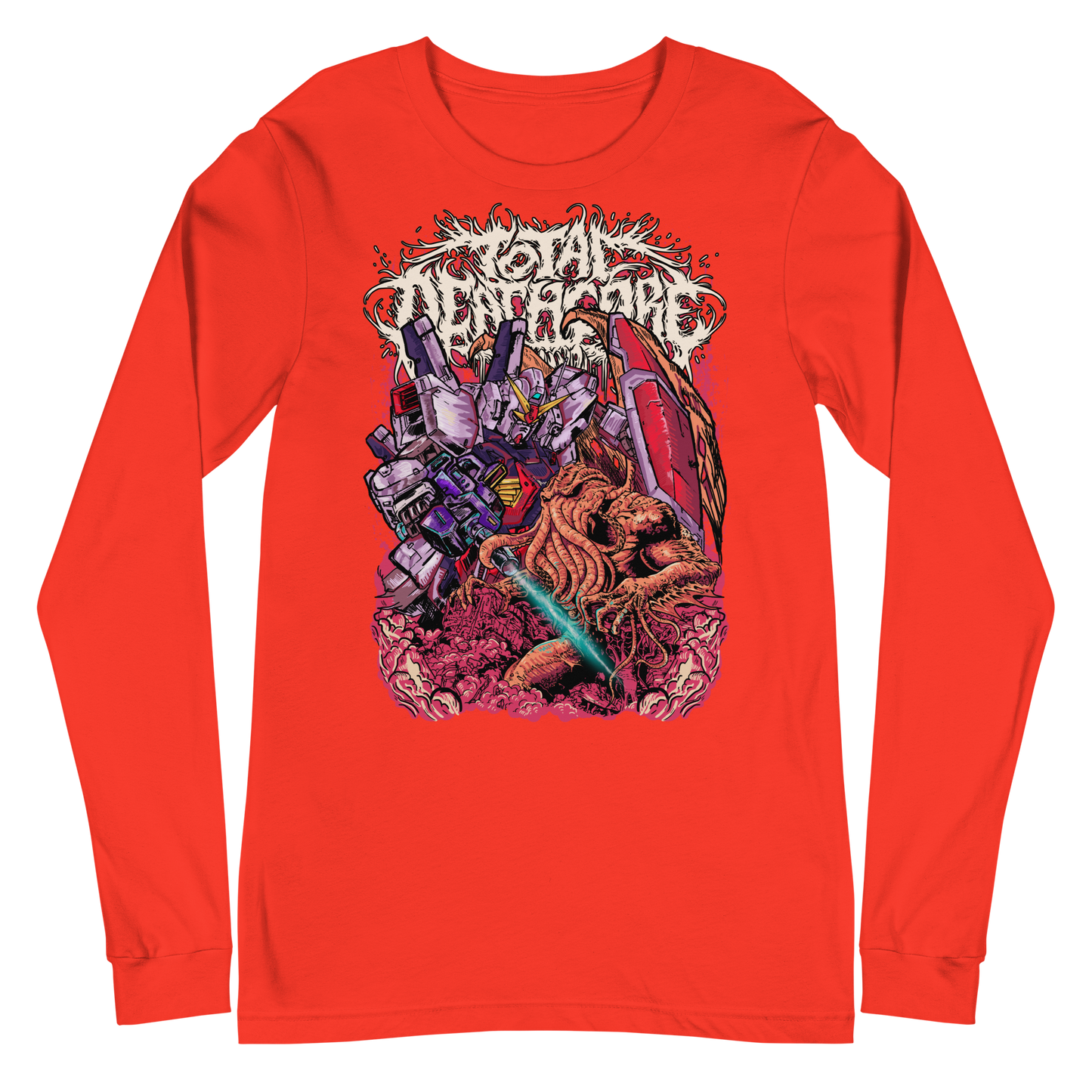 Total Deathcore "Final Fight" - Unisex Long Sleeve Tee
